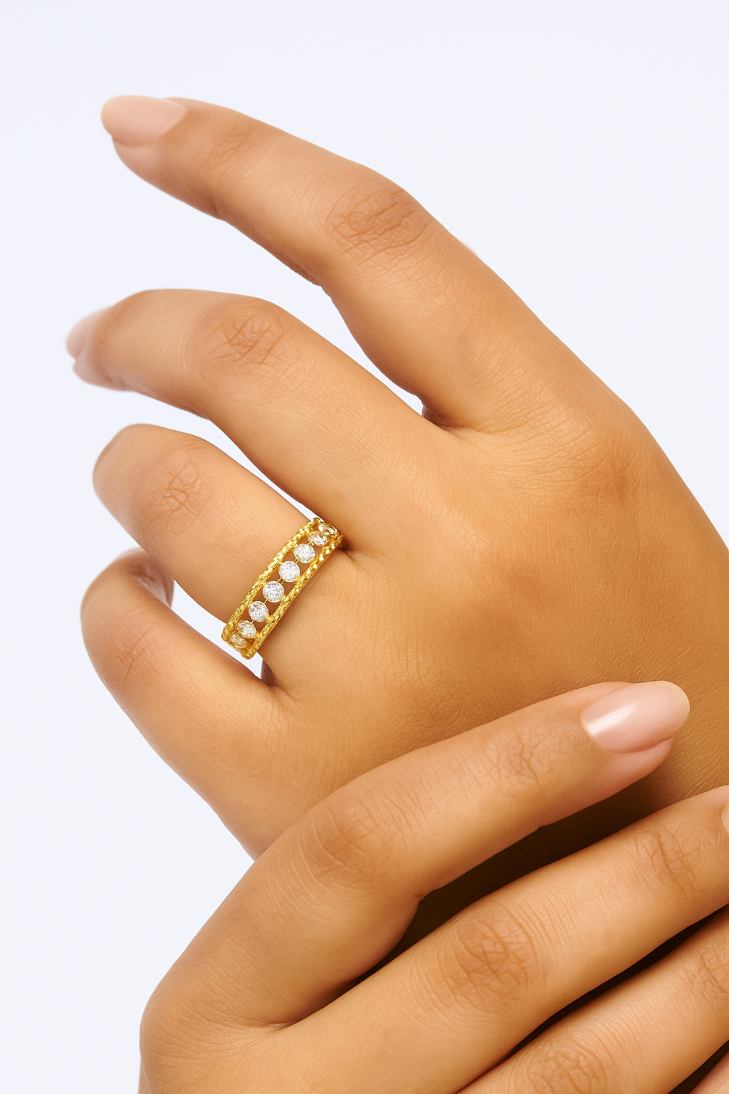 #BJ0030#  Zircon Ring – Available in US Sizes 5-10