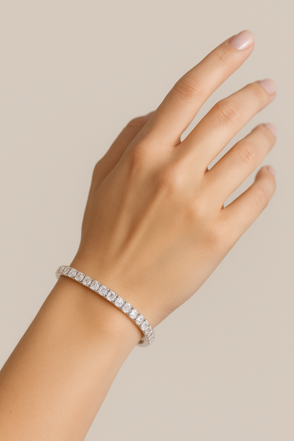 #BS0001# Zircon Bangle Bracelet