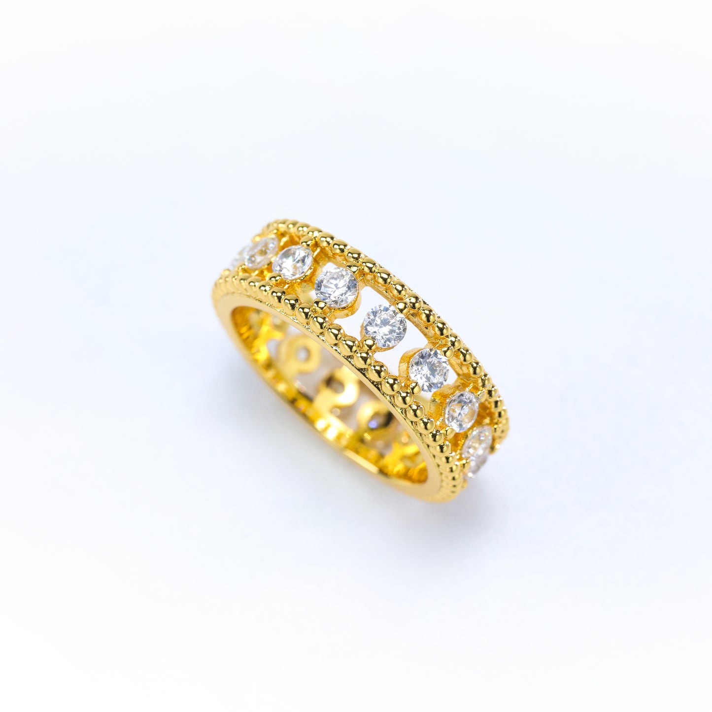 #BJ0030#  Zircon Ring – Available in US Sizes 5-10