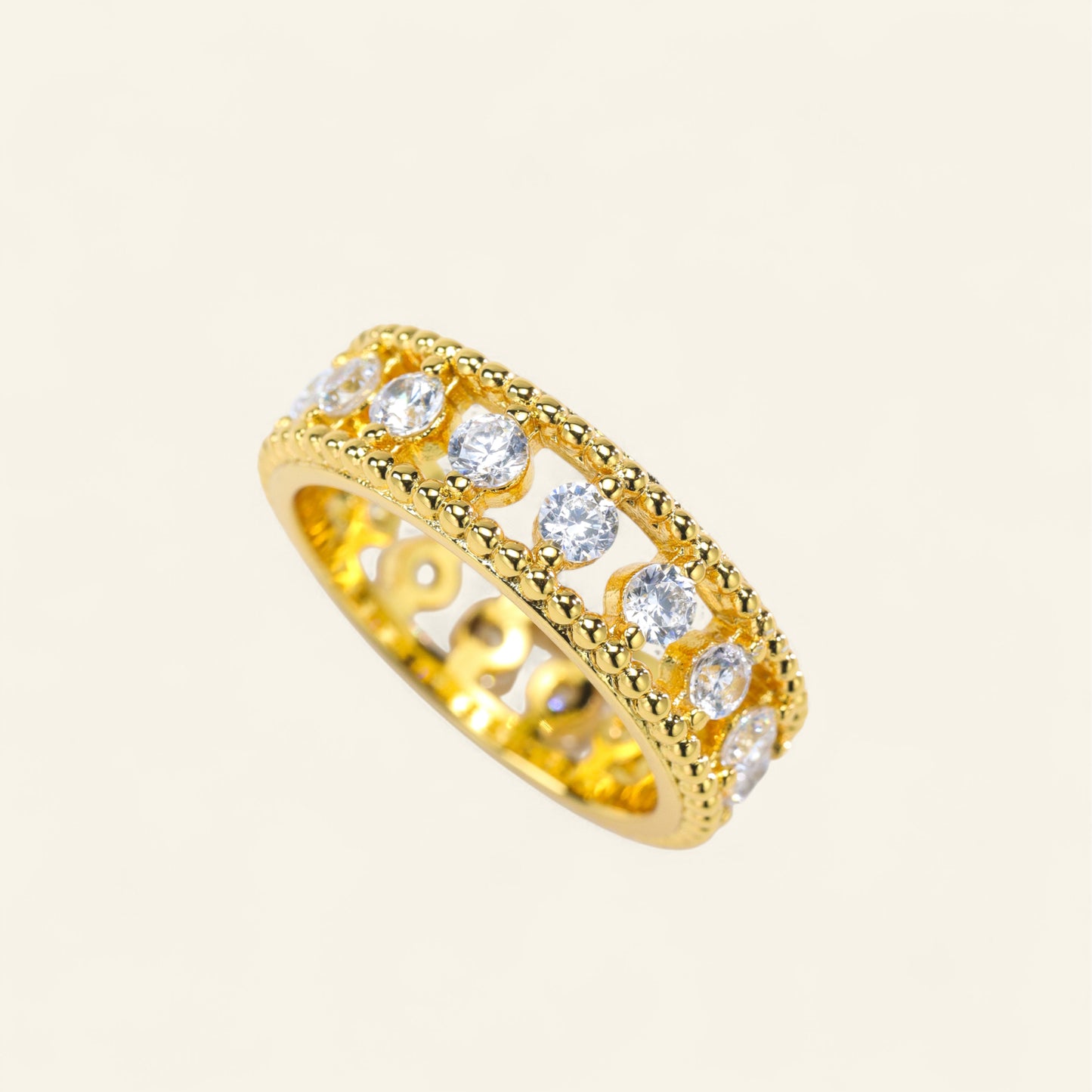 #BJ0030#  Zircon Ring – Available in US Sizes 5-10