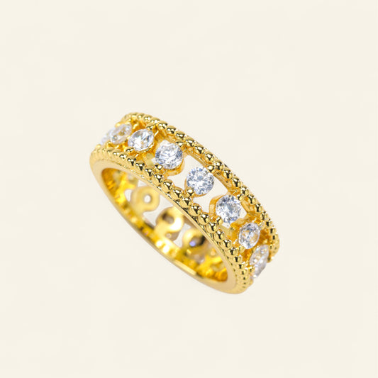 #BJ0030#  Zircon Ring – Available in US Sizes 5-10