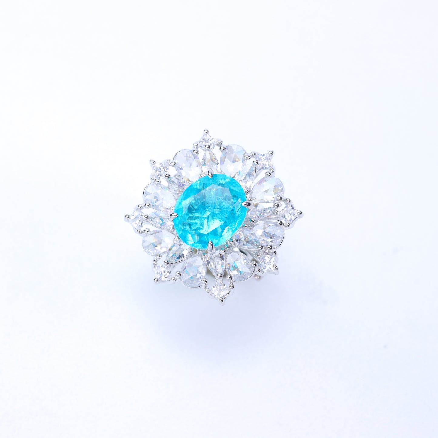 #LJ005#  Ring with Paraiba Tourmaline